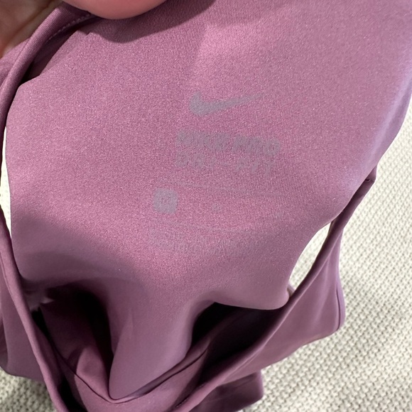 Nike Pro Purple Tank Top Size M - Picture 5 of 6